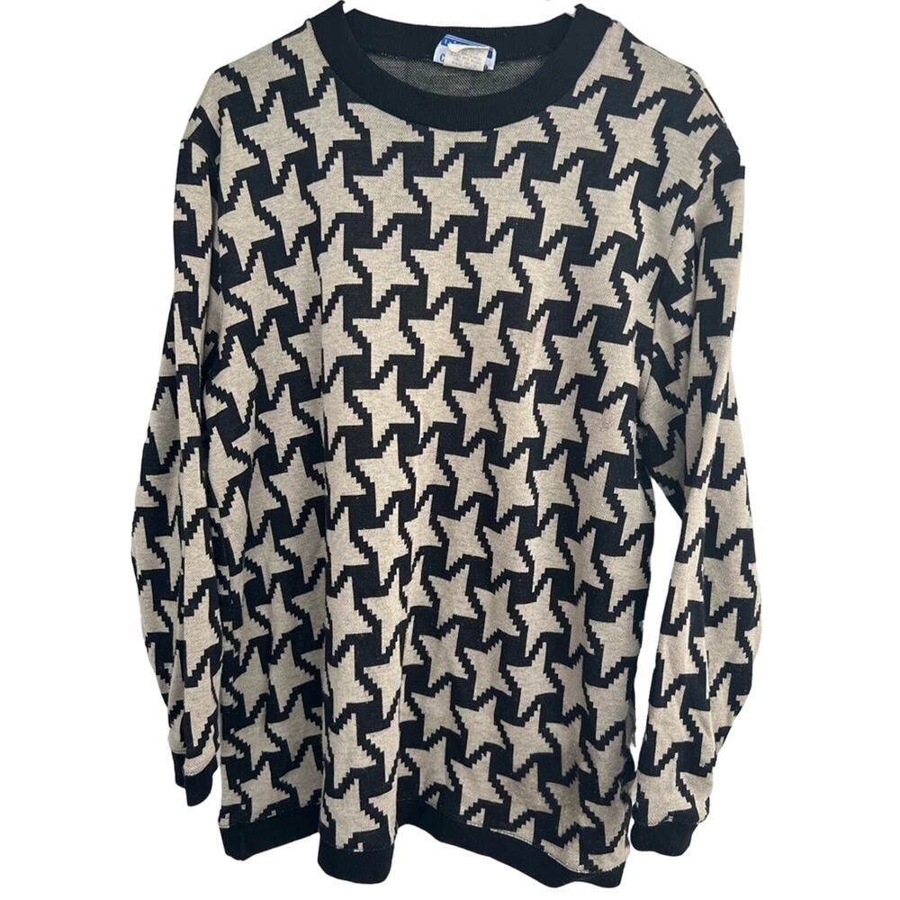 Vintage 80’s Cape Cod Acrylic Mens Sweater Size Large Made In USA 🔥🔥